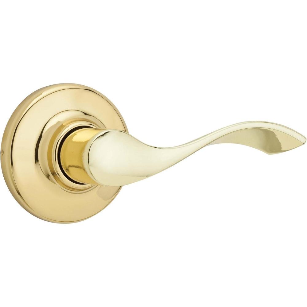image:imageKWIKSET 200BL 3 6AL RCS Balboa Passage Lever Us3 Polished Brass 2464407