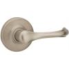 Dorian Passage Door Lever Finish: Satin Nickel