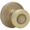 Kwikset Tylo Hall/Closet Knob in Antique Brass