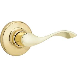 KWIKSET 200BL 3 6AL RCS Balboa Passage Lever, Us3, Polished Brass – 2464407