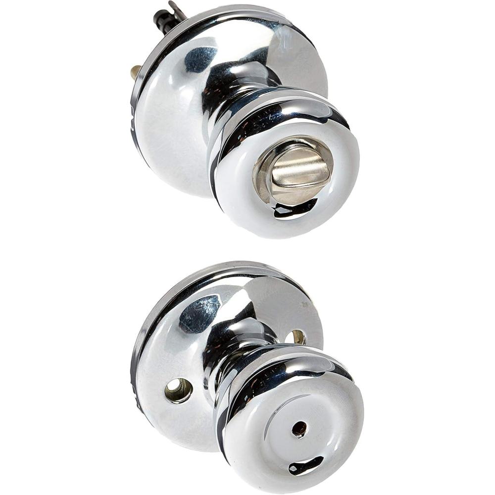 image:imageKwikset 300T Security Series Tylo Privacy Door Knobset Polished Chrome