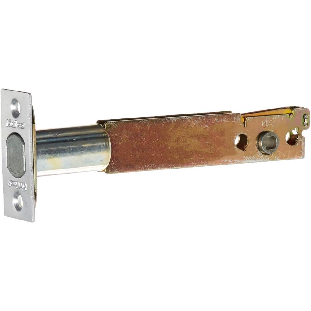 image:imageKwikset 8273026 5 Square Deadbolt Latch Bright Chrome Finish