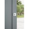 Kwikset 660SQT-26S Single Cylinder Square Deadbolt SmartKey with RCAL Latch and RCS Strike Bright Chrome Finish