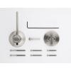 Kwikset 96040-144 Ladera Right Handed Handleset Interior in Satin Nickel (Interior Only)
