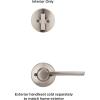 Kwikset 96040-144 Ladera Right Handed Handleset Interior in Satin Nickel (Interior Only)