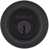 Kwikset Matte Black SmartKey Deadbolt 2-3/4 in.