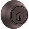 Kwikset 660-11PV1 Single Cylinder Deadbolt with RCAL Latch and RCS Strike with New Chassis Venetian Bronze Finish