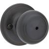 Kwikset Cove Bed/Bath Knob in Venetian Bronze