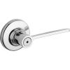 Kwikset Ladera 93001-904 Bed/Bath Lever in Polished Chrome