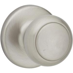 Kwikset 200CV 26 6AL RCS V1 Cove Passage Hall and Closet Door Knob, Polished Chrome(Satin Nickel)