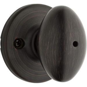 Kwikset 300AO 11P 6AL RCS V1 Venetian Bronze Aliso Privacy Lock