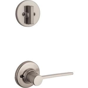 Kwikset 96040-144 Ladera Right Handed Handleset Interior in Satin Nickel (Interior Only)