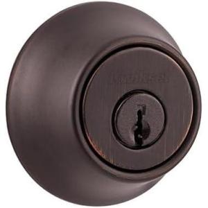 Kwikset 96600-673 Deadbolt, Venetian Bronze