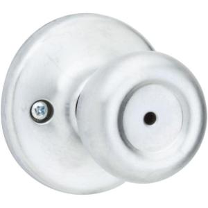Kwikset Tylo 300T26DALRCSBX Signature Tulip Door Knob Lock, Satin Chrome