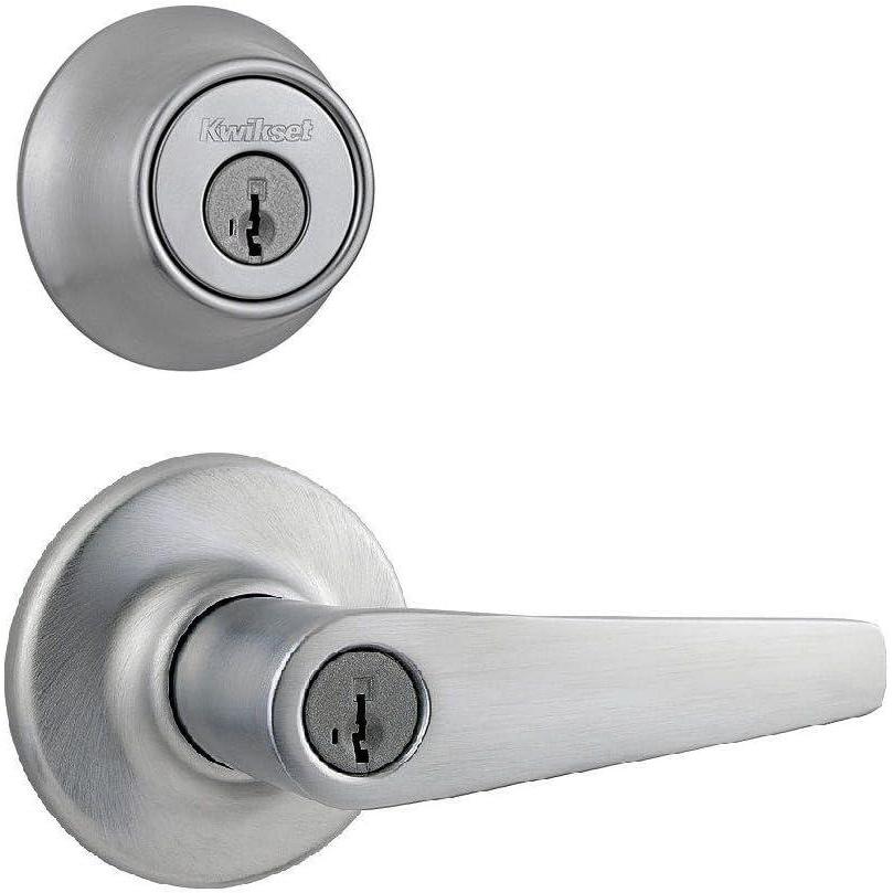 image:imageDelta Security Set  Deadbolt Keyed One Side  featuring SmartKey