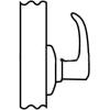 Kwikset 488DNL Dorian Dummy Lock, Satin Nickel
