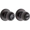 Kwikset 94002-843 Polo Keyed Entry Knob with Smartkey Security In Venetian Bronze