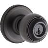 Kwikset 94002-843 Polo Keyed Entry Knob with Smartkey Security In Venetian Bronze