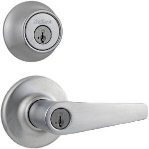 Delta Security Set – Deadbolt Keyed One Side – featuring SmartKey