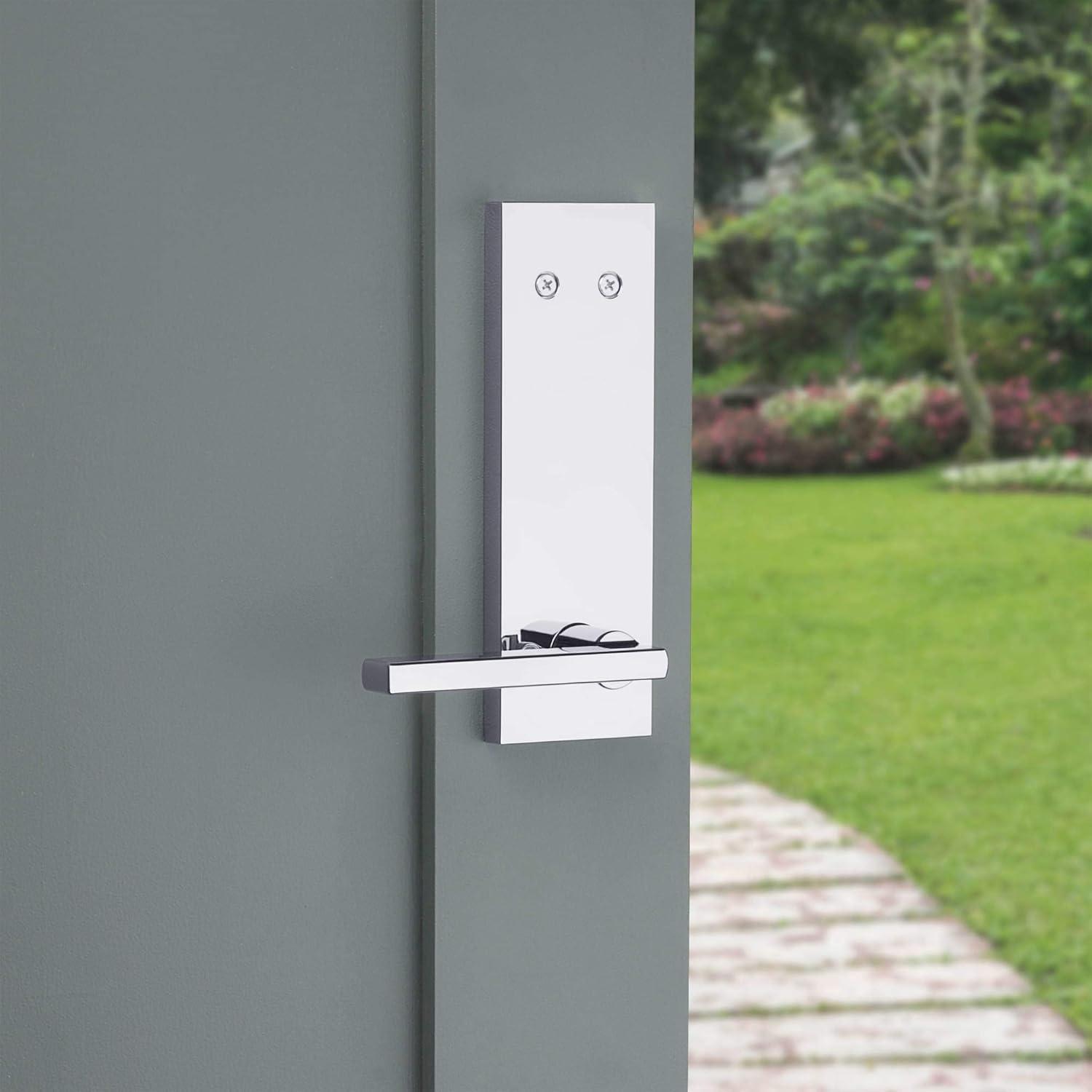 image:imageKwikset 973HFLSQF514 Dummy Interior Halifax Lever Trim with Square Full Escutcheon Matte Black Finish