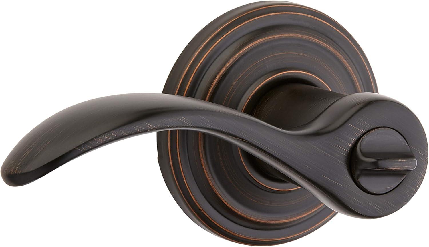 image:imagePembroke Keyed Entry Lever featuring SmartKey Security in Venetian Bronze
