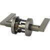 Kwikset 720HFLRDT-15 Halifax Lever with Round Rose Passage Door Lock with 6AL Latch and RCS Strike Satin Nickel Finish