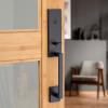 Kwikset 818VNHLIP-11PS Single Cylinder Vancouver Exterior Handleset with SmartKey with RCAL Latch and RCS Strike Venetian Bronze Finish