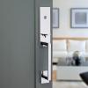 Kwikset 818VNHLIP-11PS Single Cylinder Vancouver Exterior Handleset with SmartKey with RCAL Latch and RCS Strike Venetian Bronze Finish