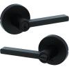 Kwikset 740HFLRDT-514S 740HFLRDT-S Halifax Single Cylinder Keyed Entry Door Lever Set with Round Rose