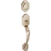 Kwikset 802AUHLIP-15 Austin Dummy Exterior Handleset Satin Nickel Finish