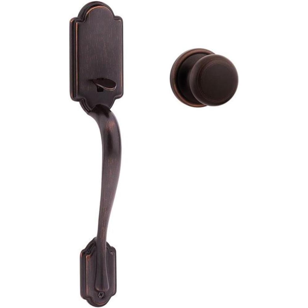 image:imageKwikset 815ANXH Arlington Lower Handleset with Hancock Interior Knob for use Deadbolts  Venetian Bronze