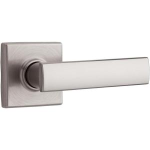 Kwikset Vedani Hall/Closet Lever Lever in Satin Nickel – 97200-750