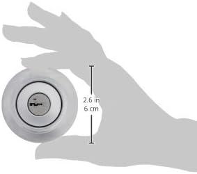 image:imageKwikset Tylo Front Door Lock Handle and Deadbolt Set Entry Combo Pack Single Cylinder with Entry Door Knob Satin Nickel Pick Resistant SmartKey Security with Microban ProtectionSatin Chrome