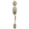 KWIKSET 800ANLIP5SMTRCAL/ Antique Brass Entrance Handle Set